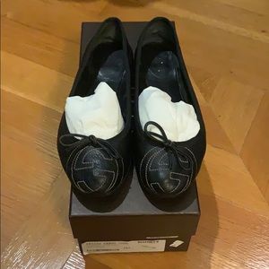 Gucci Black Ballet Flats